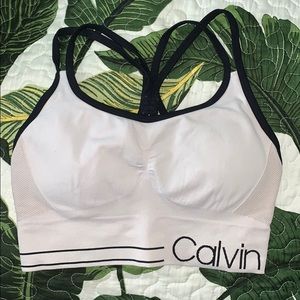 Calvin Klein sport bra!